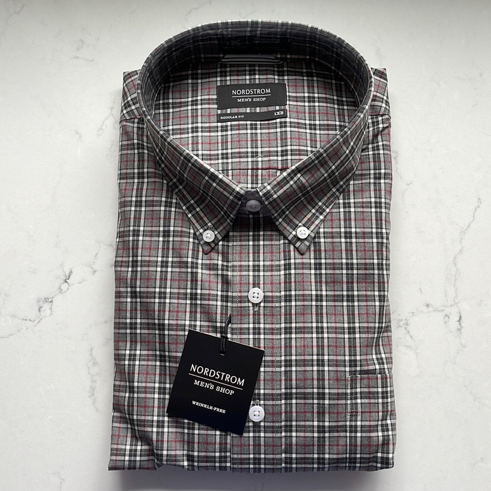 NWT - Nordstrom SmartCare 1XB Long Sleeve Shirt